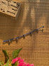 Beaded Blue Patwa Anklet